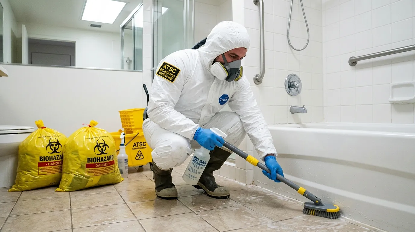 Decontamination equipment deployed for Blood Cleanup in South Miami